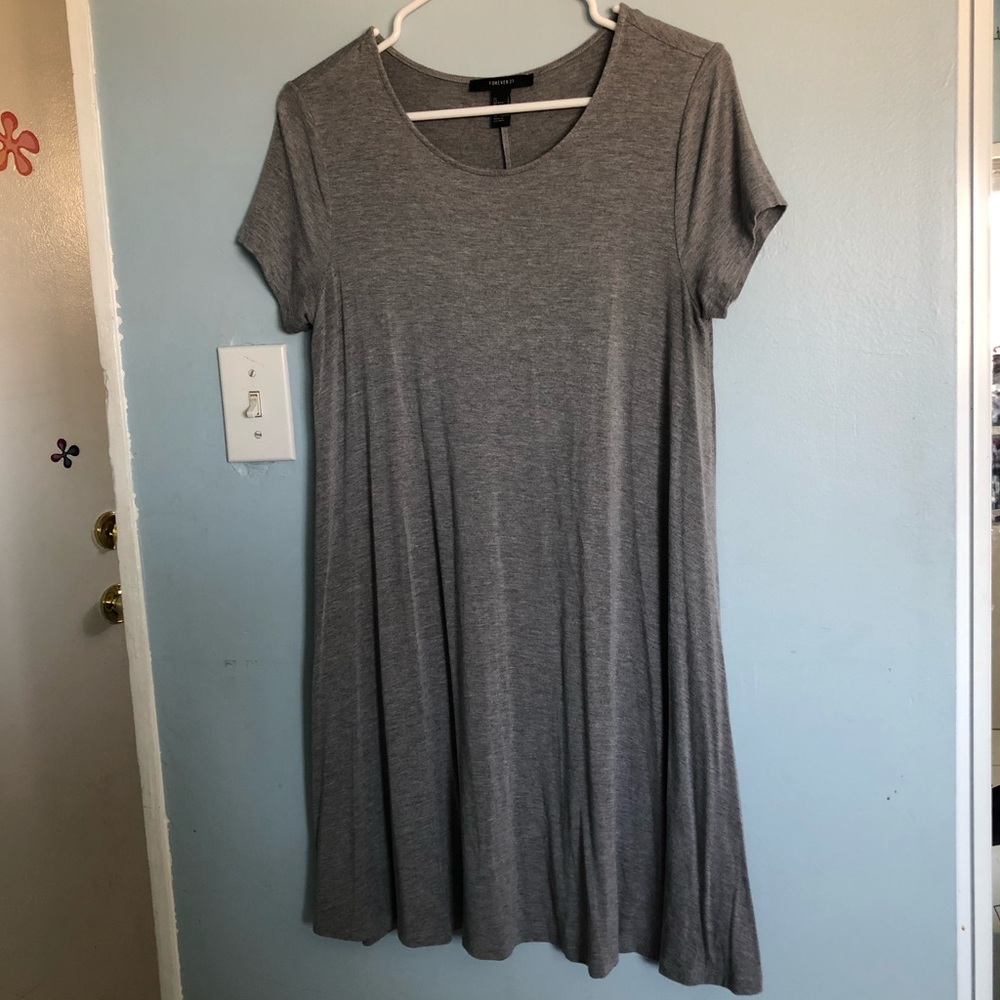 FOREVER 21 Gray Dress